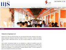 Tablet Screenshot of iijs-signature.org